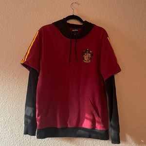 Hot Topic Harry Potter Gryffindor Unisex Small Pullover Hoodie